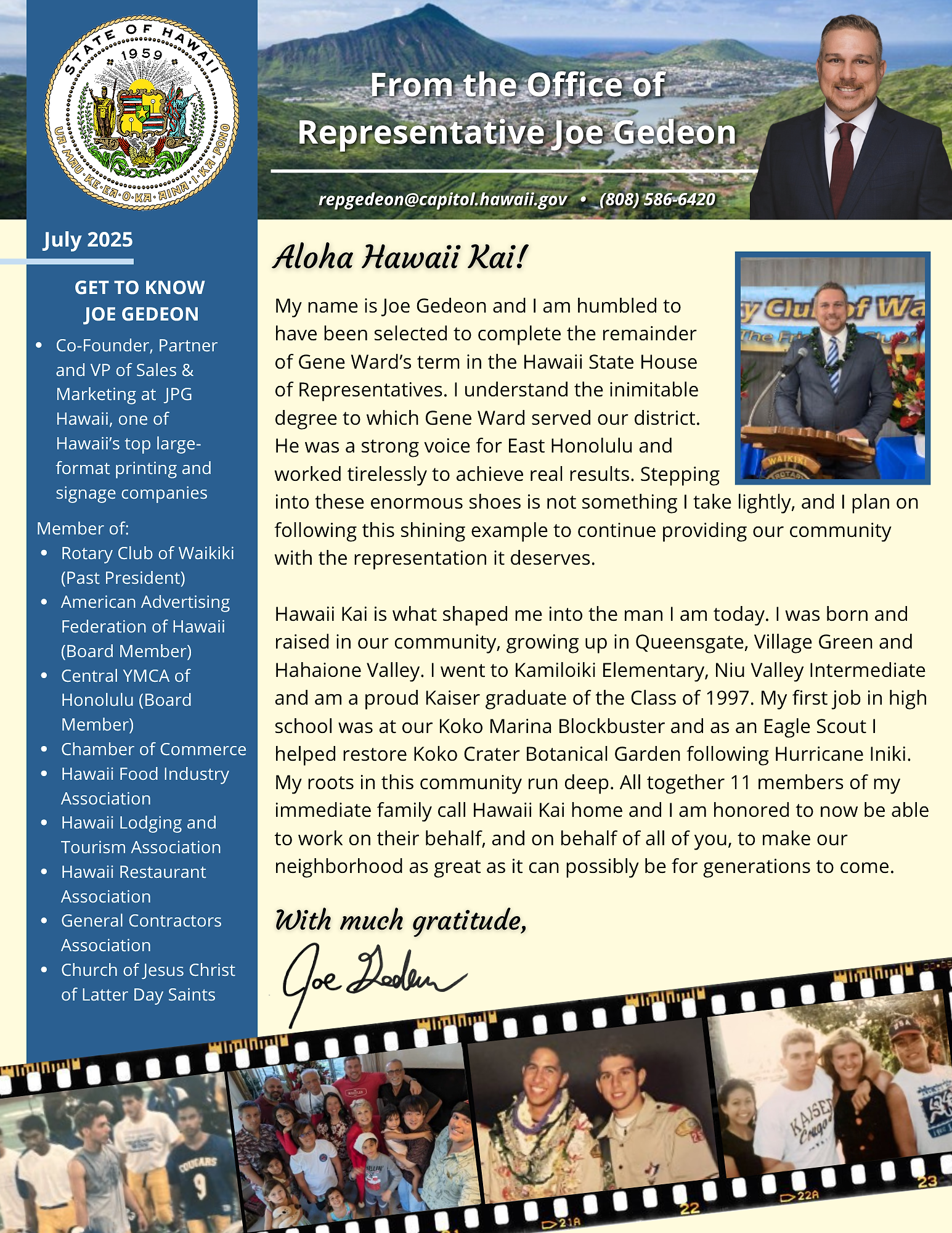 June / July 2025 Newsletter